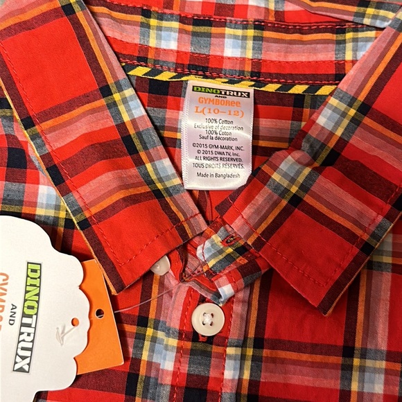 Gymboree Boys long sleeve button down - Picture 3 of 5